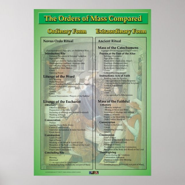 Poster Ordre de masse comparé (Devant)