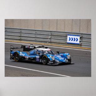 Poster Oreca 07 Gibson no35 24 Heures du Mans 2023