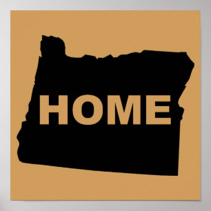 Poster Oregon Maison loin de l'affiche officielle