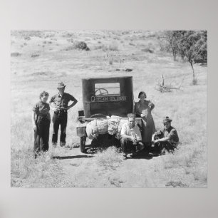 Poster Oregon ou rien, 1936. Photo ancienne