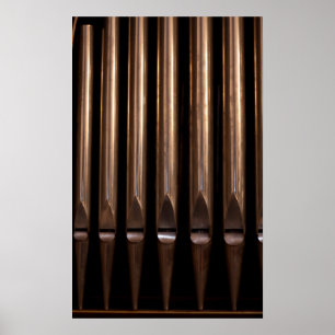 Poster Organ pipes