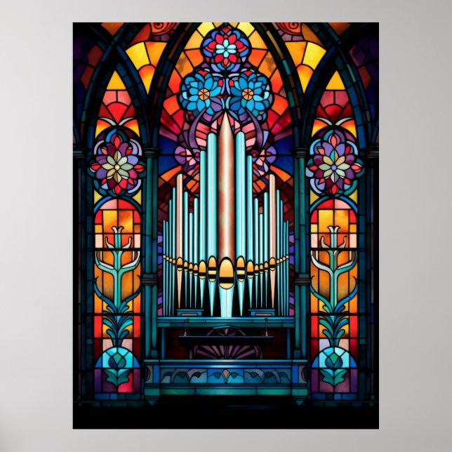 Poster Organe de tuyau (Devant)