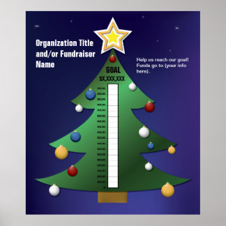 Poster Organigramme des fêtes de Noël
