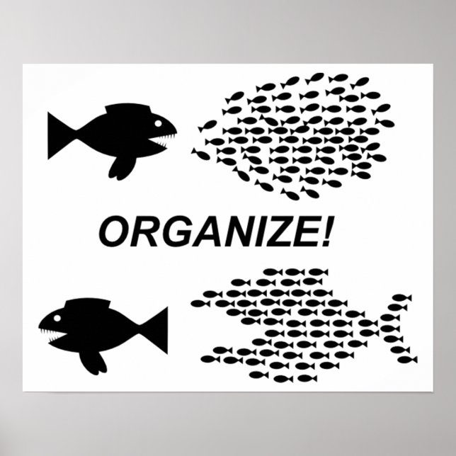 Poster Organiser l'affiche (Devant)