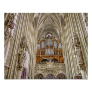 Poster Orgue à tuyaux Maria am Gestade
