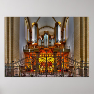 Poster Orgue de tuyau d'Angleterre