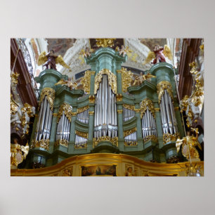 Poster Orgue de tuyère Pologne