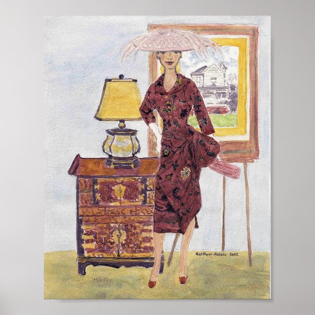 Poster Oriental Matisse #2 (Devant)