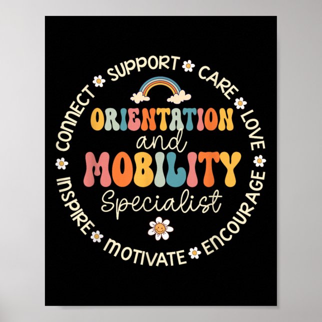 Poster Orientation And Mobility Specialist Week Back To S (Devant)