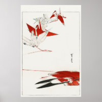 Origami d'oiseaux