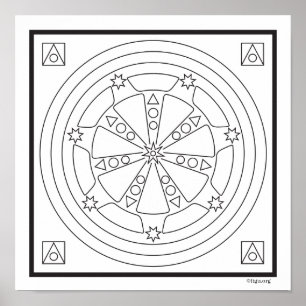 Poster Origin of the BEING-Becoming and All Existence