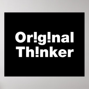 Poster Original Thinker