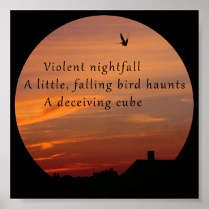 Poster Original Writing Photo Haiku Poems Love Fine Art