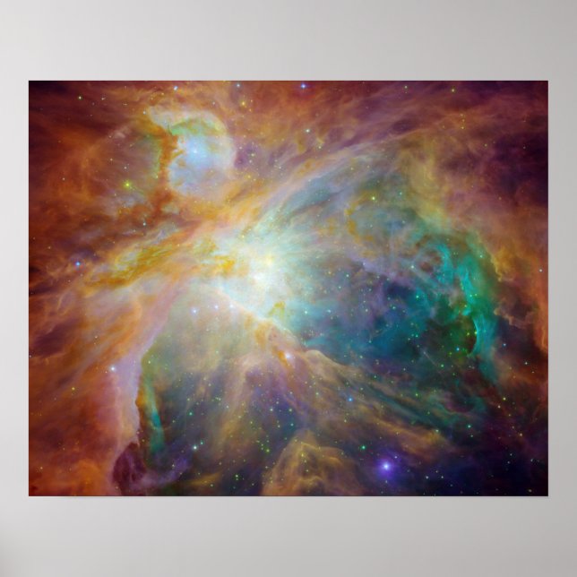 Poster Orion Nebula Composite (Devant)