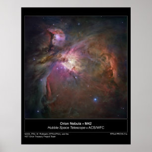 Poster Orion Nebula - M42