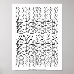 Poster OrnaMENTALs #0161 Comment aller Couleur de votre p