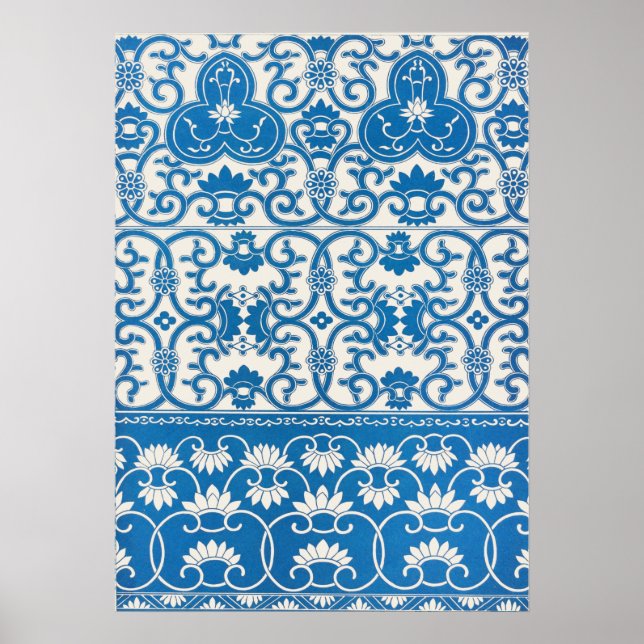 Poster Ornement chinois par Owen Jones (Devant)