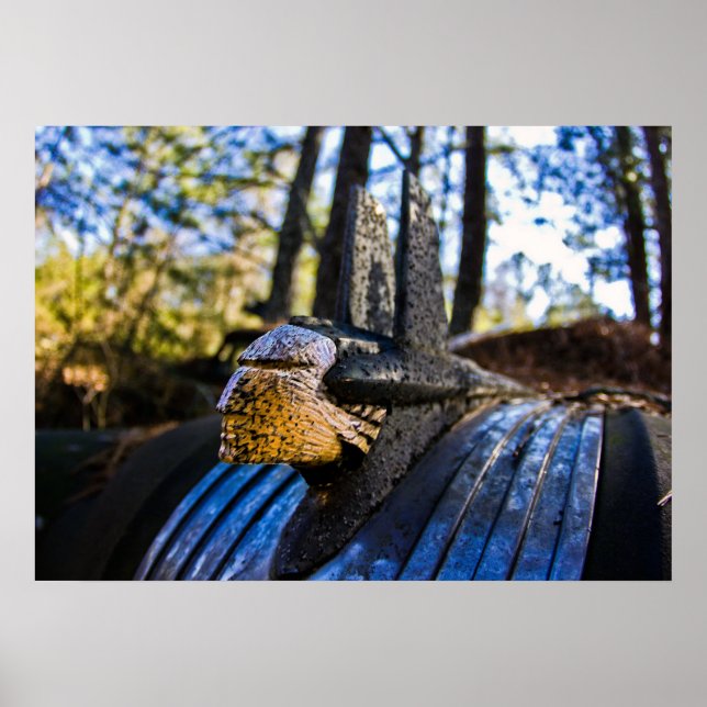 Poster Ornement de la Hood indienne Pontiac (Devant)