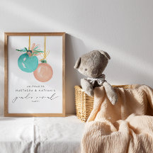 Ornements de Noël Révélation de genre d'hiver Bien