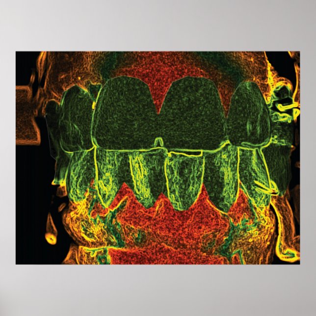 Poster Orthodontiste Dentiste (Devant)