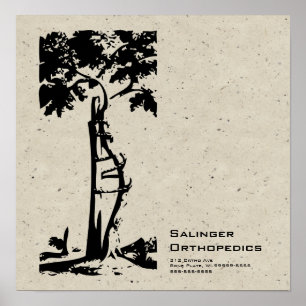 Poster Orthopédique Arbre Croché Speckle