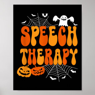 Poster Orthophonie Thérapie de la parole Pathologie du la