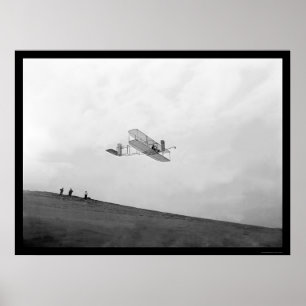 Poster Orville Gliding Kitty Hawk 1901