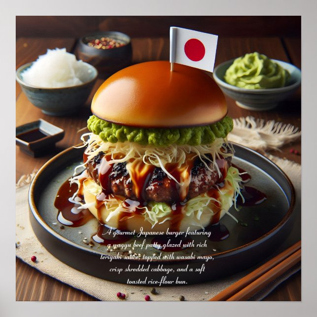 Poster Osaka Oishii Burger Dream (Devant)