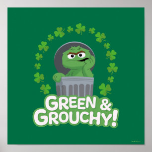 Poster Oscar Green & Grouchy !