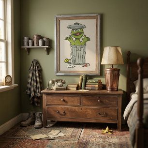Poster Oscar le Grouch Vintage