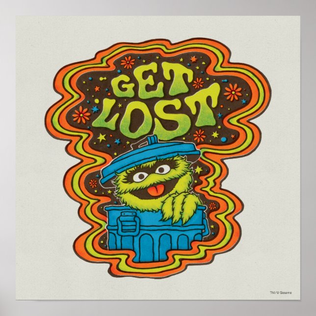 Poster Oscar le Groupement | Psychédélique (Devant)