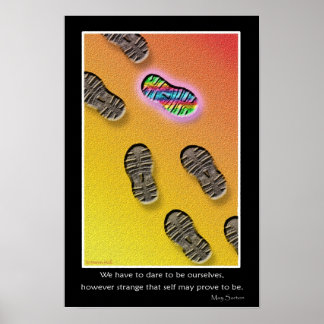 Poster Oser être différent