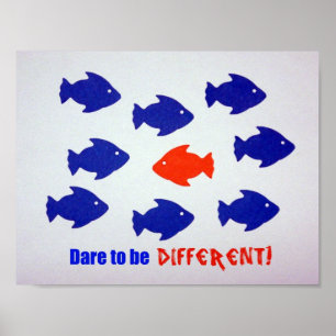 Poster Osez être différent !