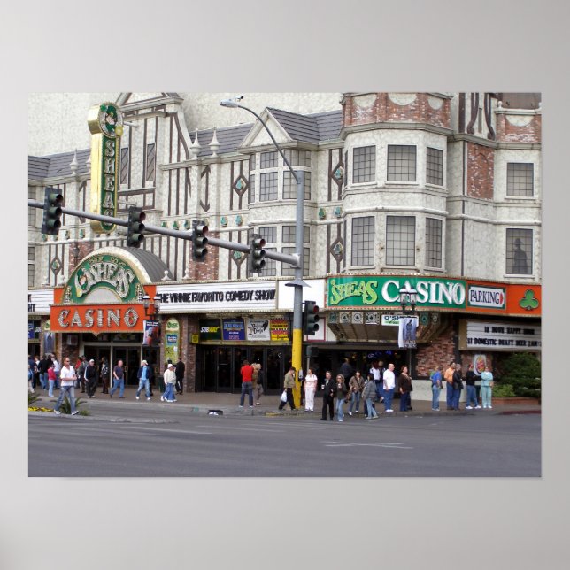 Poster O'Sheas Casino Las Vegas (Devant)