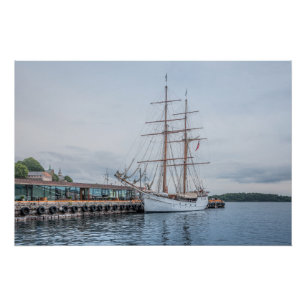 Poster Oslo Norvège