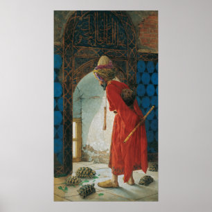 Poster Osman Hamdi Bey L'Entraîneur Tortoise