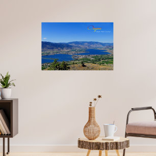 Poster Osoyoos, Pays des Vins du Désert