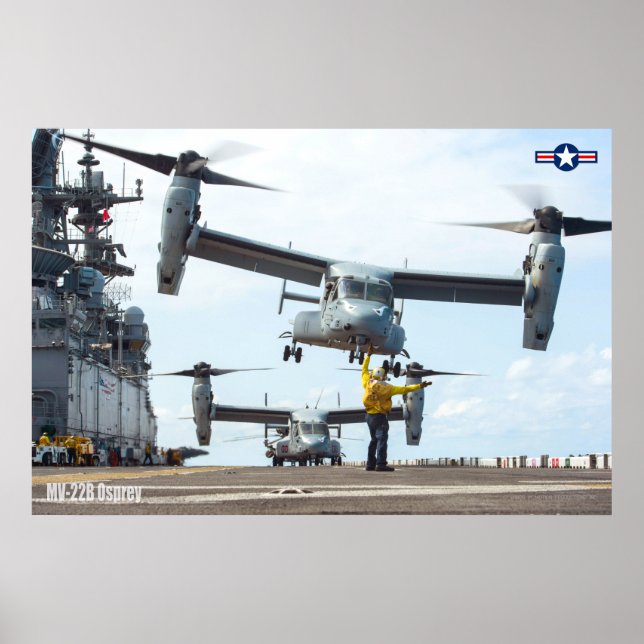 POSTER OSPREY MV-22B (Devant)