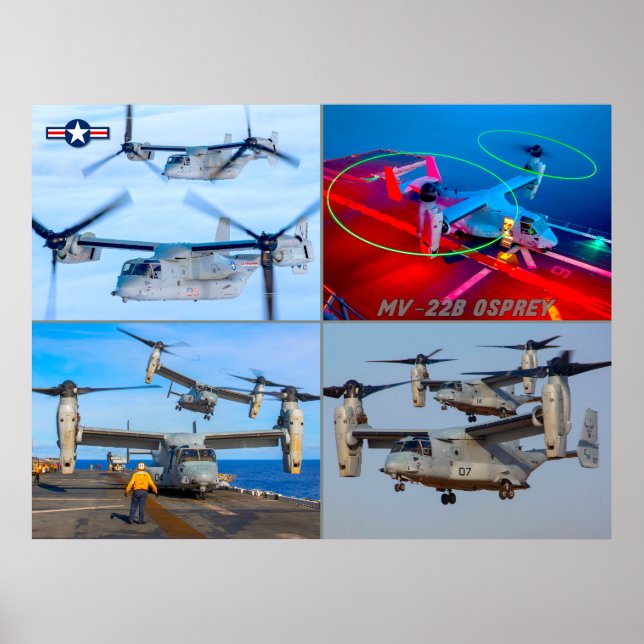 POSTER OSPREY MV-22B (Devant)