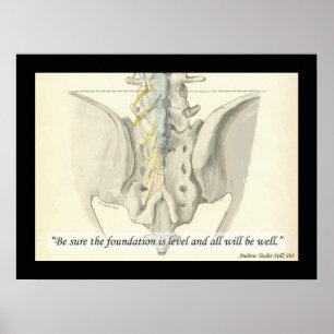 Poster Osteopathic Foundation Quote by A.T. Still