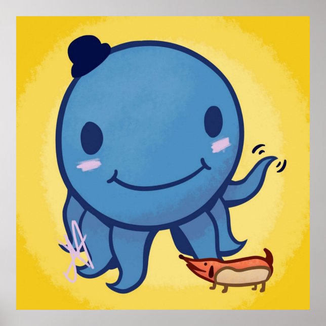 Poster Oswald et Weenie (Devant)