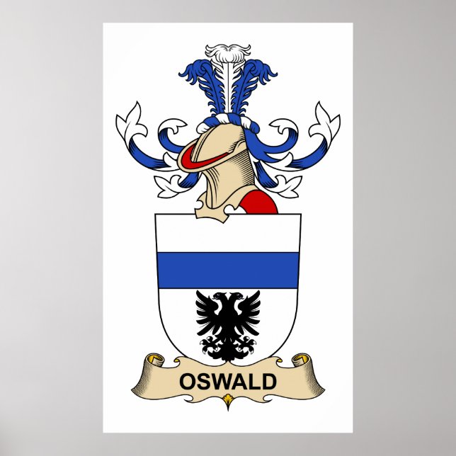 Poster Oswald Family Crest (Devant)