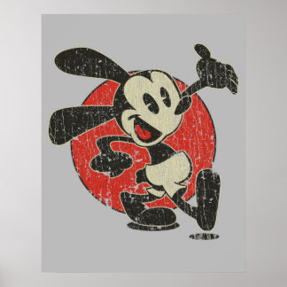 Poster Oswald The Lucky Rabbit Keep Walking 1927