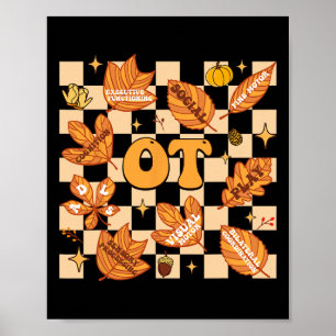 Poster Ot ergothérapie Thanksgiving Fal
