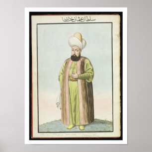 Poster Othman (Osman) I (1259-1326), fondateur de l'Ottom