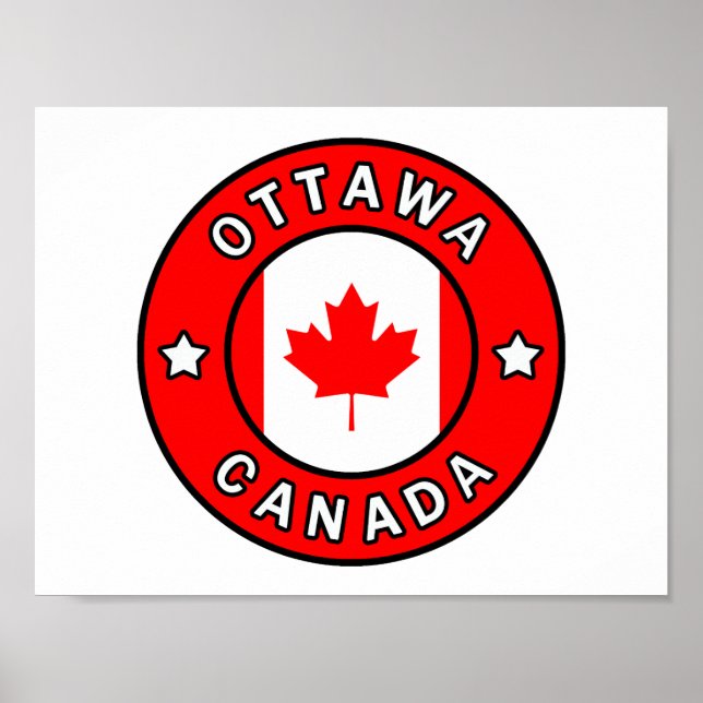 Poster Ottawa Canada (Devant)