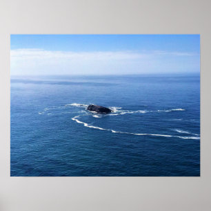 Poster Otter Rock, Cape Foulweather, Newport, Oregon