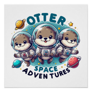 Poster Otter Space Adventures