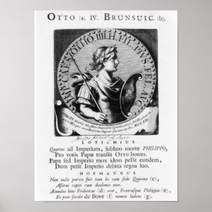 Poster Otto IV de Brunswick