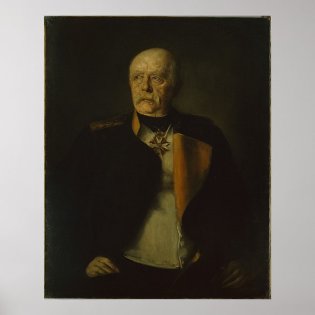 Poster Otto von Bismarck, vers 1890 (Devant)